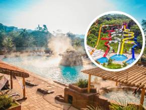 Con playas artificiales, jacuzzis y aguas termales de hasta 40 ºC, estos parques acuáticos climatizados de São Paulo te garantizan excursiones a partir de 39 km de la capital