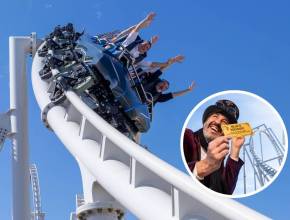 Con el «efecto Willy Wonka», Cacau Show esconde 100 entradas en chocolates para probar la montaña rusa más grande y rápida de Latinoamérica, a 100 km de São Paulo