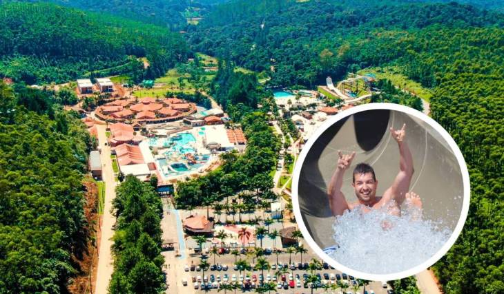 A solo 60 km de São Paulo, este gigantesco parque acuático con piscinas de agua caliente a 39 ºC y más de 40 atracciones tiene entradas promocionales a partir de 36,90 R$.