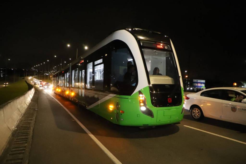 bonde em são paulo VLT VLE transporte público