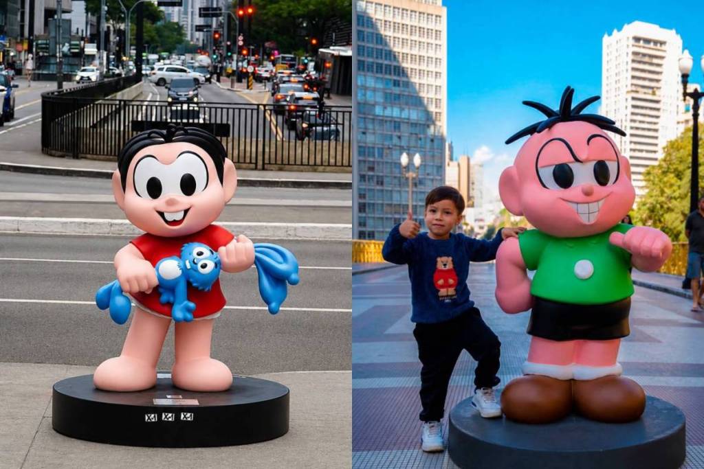 maurício de sousa 90th birthday statue hunt turma da mônica são paulo