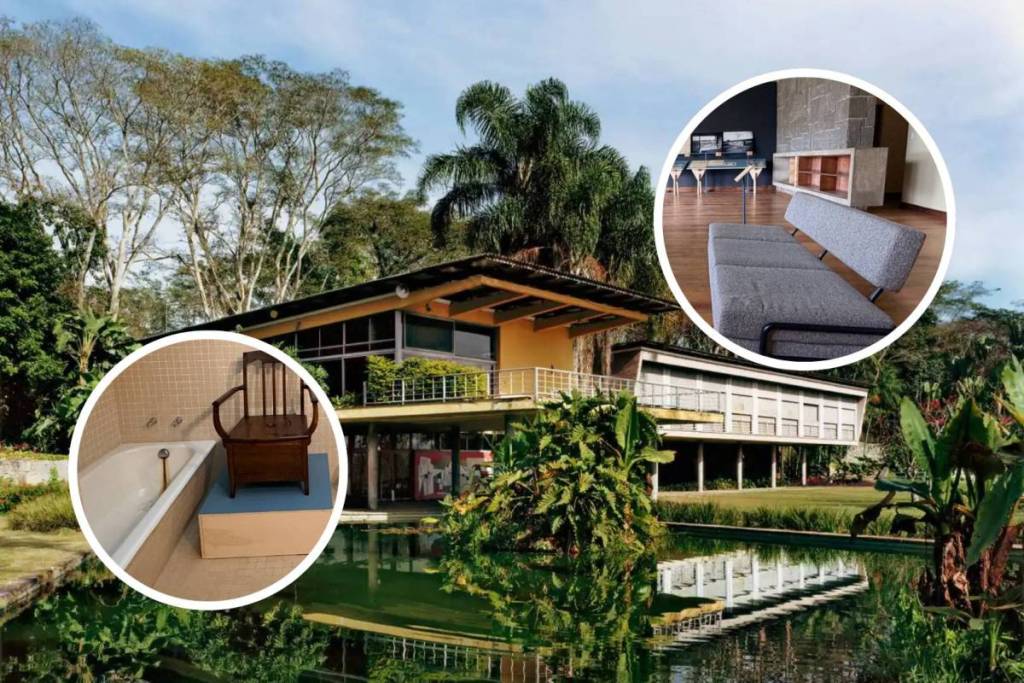 Museo de la Casa Brasileña, Residencia Olivo Gomes, São José dos Campos, SP
