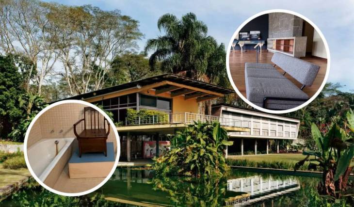 El Museo de la Casa Brasileña reabre sus puertas en una mansión de Rino Levi con jardines de Burle Marx en São José dos Campos