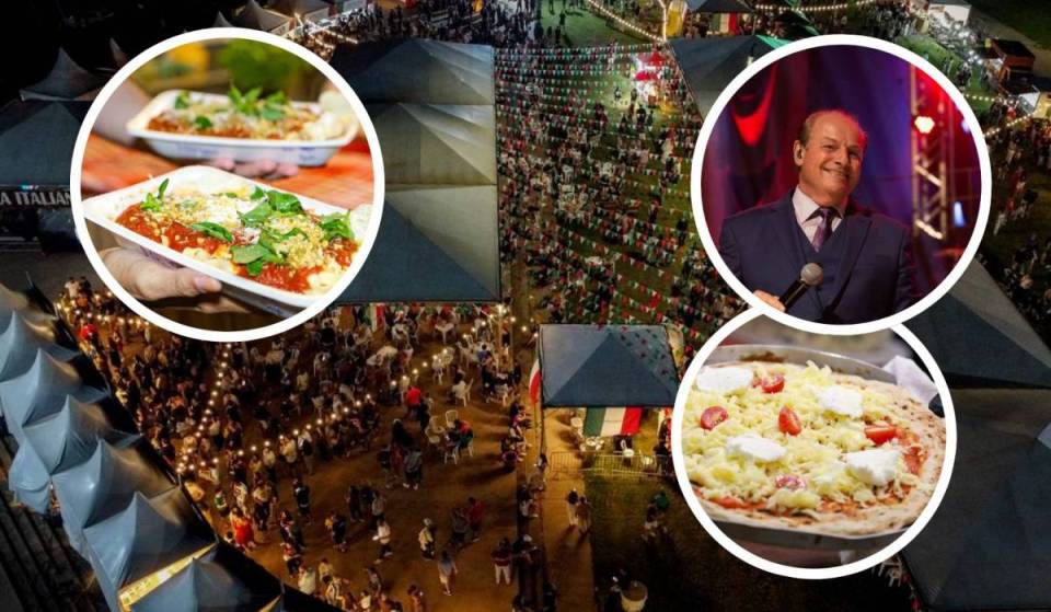 Fiesta italiana con entrada gratis en la «Capital de la Porcelana» con Tombo da Polenta, un concierto de Tony Angeli y 40 puestos de pasta y cannoli este fin de semana
