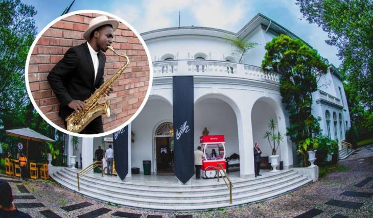 Una mansión histórica de los años 50 en Pacaembu, con obras de Burle Marx y Di Cavalcanti, acoge en agosto un festival de jazz con más de 40 artistas
