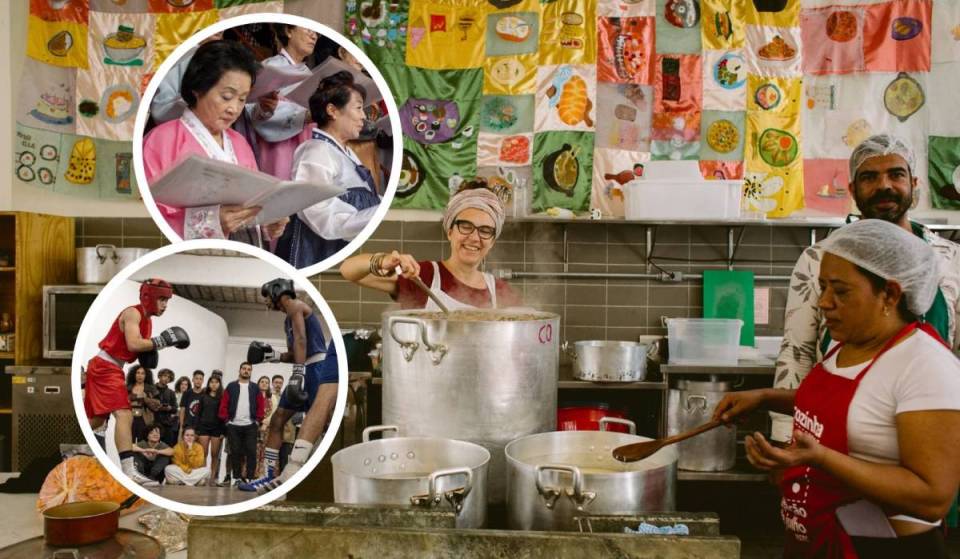 With 500 free meals and a klezmer band, the 5th edition of the ERUV festival takes over Rua Três Rios in Bom Retiro with a concert by Gaviões da Fiel on the 21st and 22nd