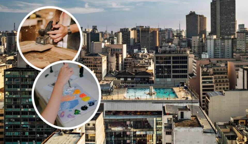 Para aprender y crear en el centro de São Paulo: el Sesc 24 de Maio ofrece talleres gratuitos los fines de semana y cursos completos a partir de 7 R$