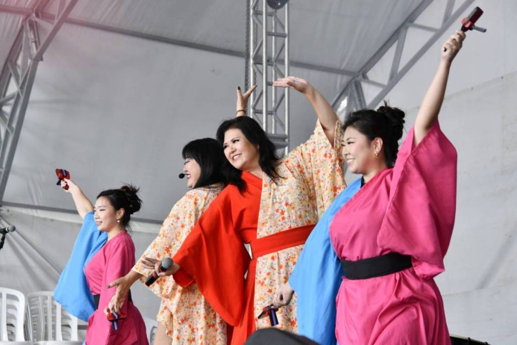 vale nihon matsuri festival japonés interior de São Paulo