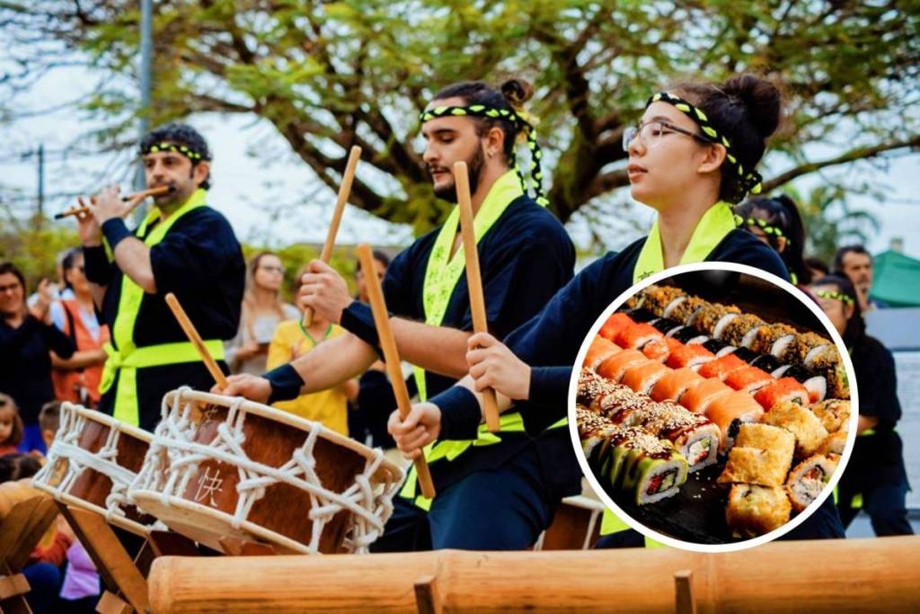 vale nihon matsuri festival japonés interior de São Paulo