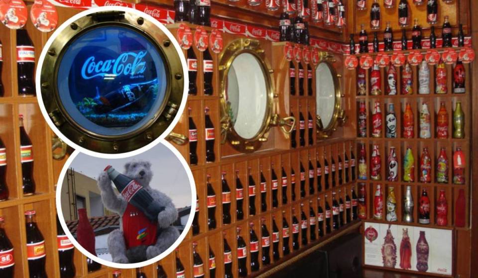 Escondido na Zona Norte de SP, restaurante por quilo abriga museu secreto da Coca-Cola com urso gigante e raridades de 1942