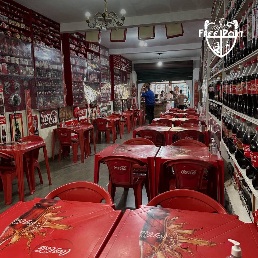 Free Port, o restaurante museu da Coca-Cola
