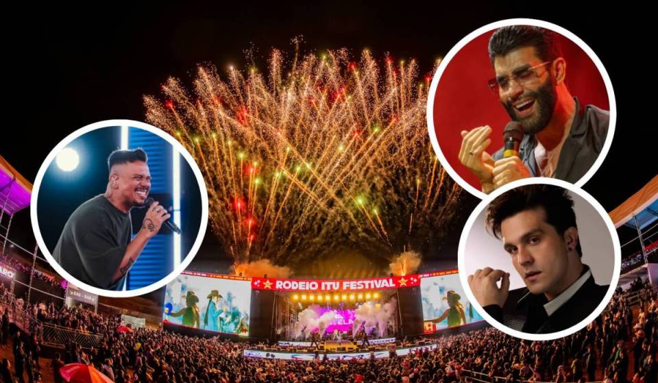 Con Gusttavo Lima y Luan Santana, el Rodeo Itu Festival 2026 abre su primera jornada con la pista 100 % gratis para celebrar su 20.ª edición en el interior de São Paulo