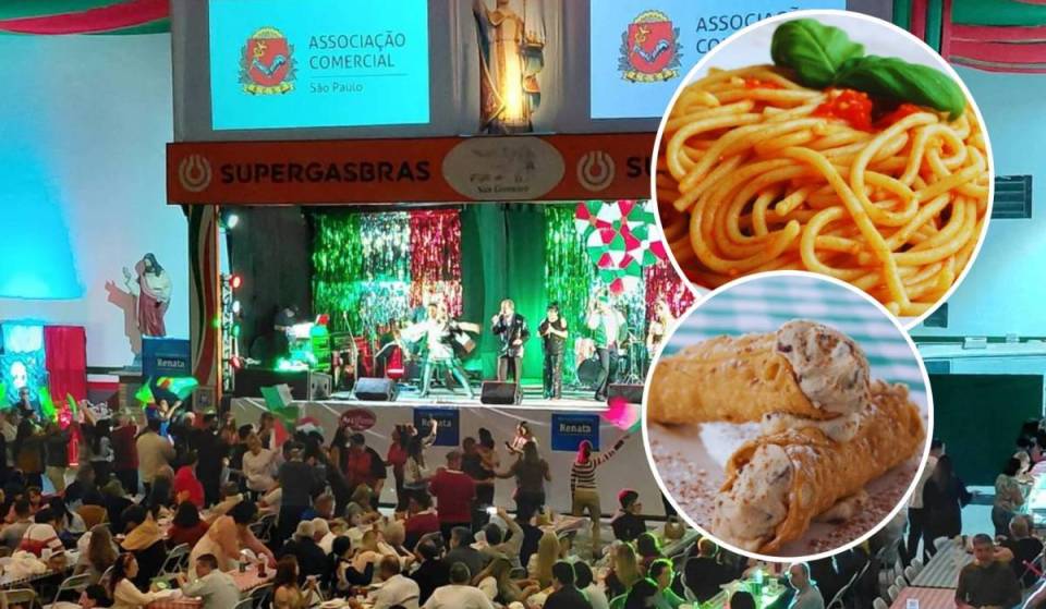 A traditional Italian festival in the heart of Mooca features fogazza, cannoli, and “mamma’s” home-cooked food, with free admission on the streets through October 4