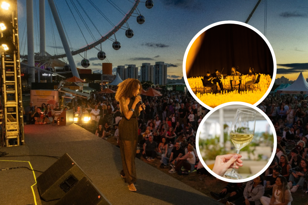 Neste fim de semana, o Wine&Jazz Sessions chega ao Parque Villa lobos.