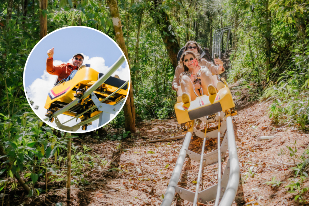 parque tarundu trenó em campos do jordão são paulo turismo de aventura