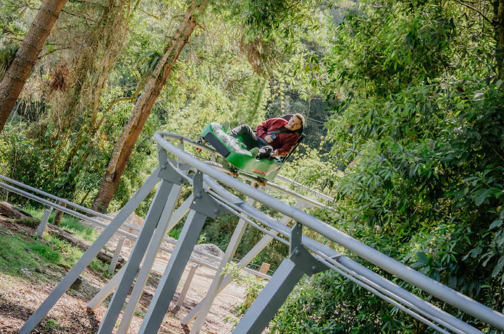 parque tarundu trenó em campos do jordão são paulo turismo de aventura