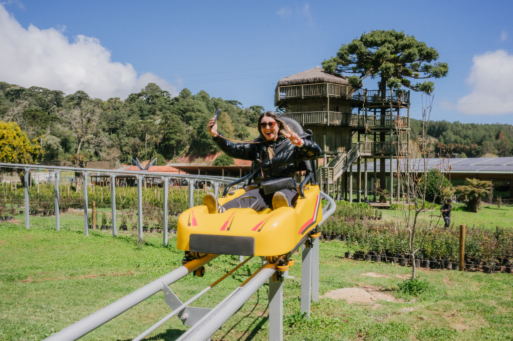 parque tarundu trenó em campos do jordão são paulo turismo de aventura