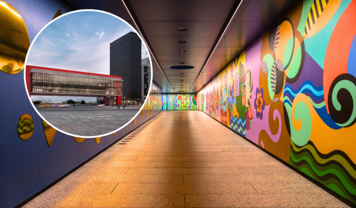 O “túnel secreto” do MASP: nova passagem subterrânea de 50 metros tem obra inédita de Beatriz Milhazes