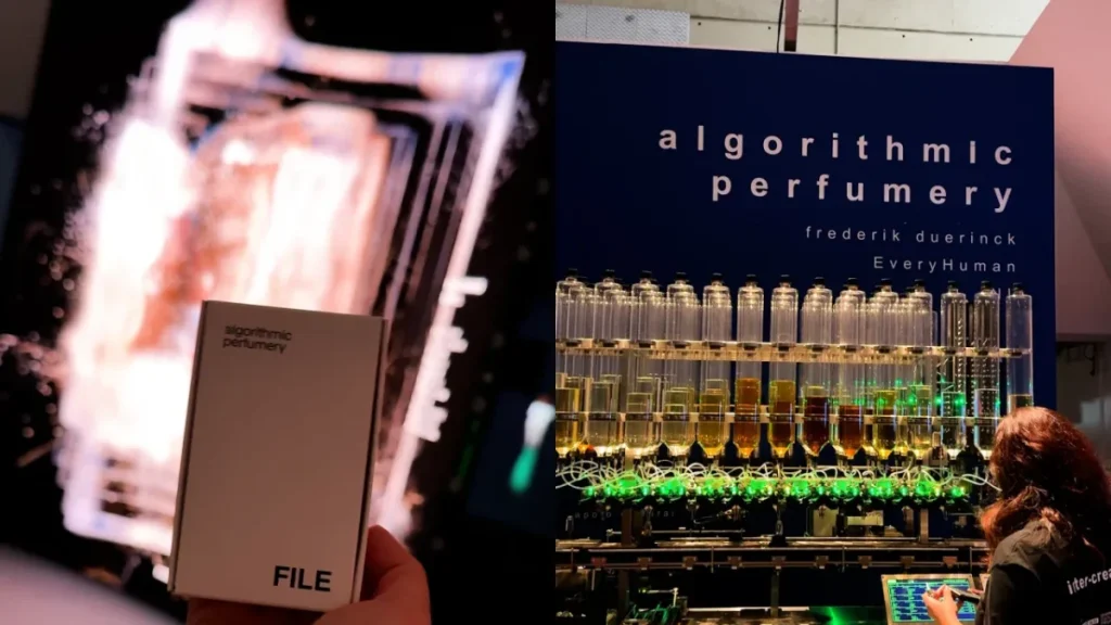 Instalação gratuita no Centro Cultural FIESP atrai filas de até 2h: Inteligência Artificial cria e entrega seu próprio perfume a partir de 54 essências