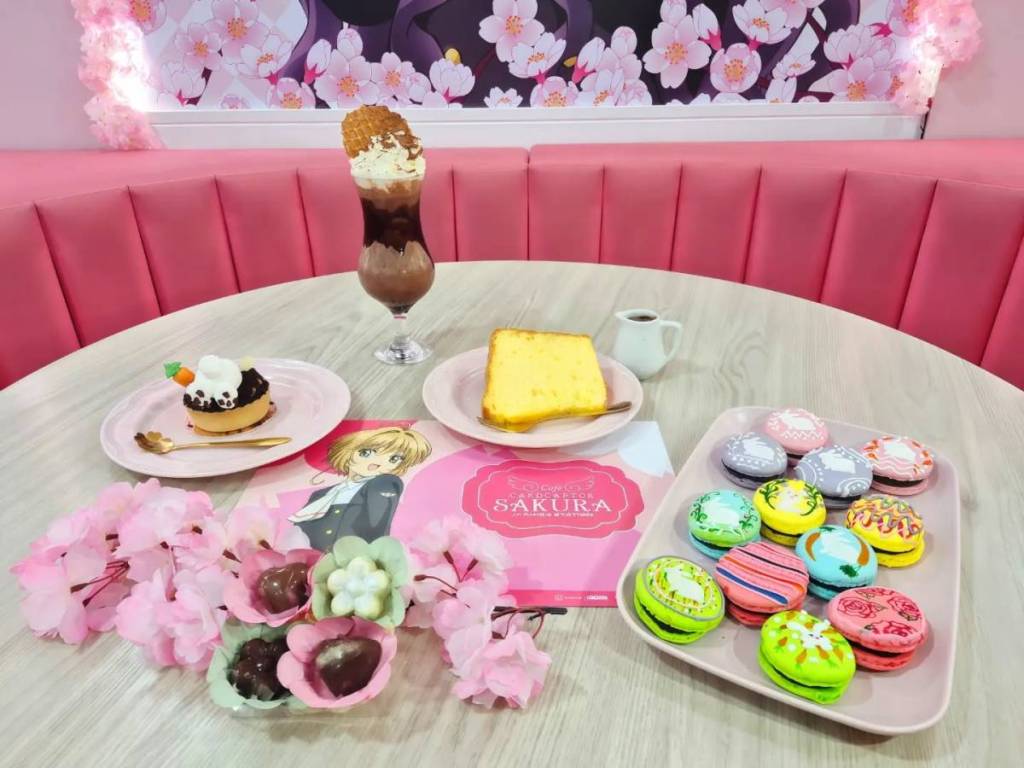 Sakura Card Captor Café  cafeteria temática liberdade são paulo