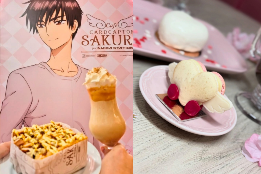 Sakura Card Captor Café cafeteria temática liberdade são paulo