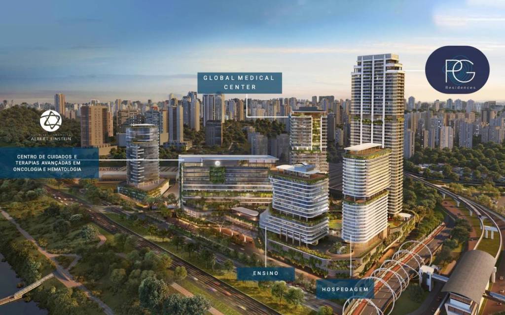 Parque Global, precio de los pisos en Marginal Pinheiros, São Paulo
