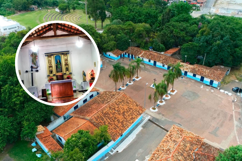 Aldeia de Carapicuíba, na Grande São Paulo, um dos remanescentes da colonização jesuítica mais importantes da Região Metropolitana.
