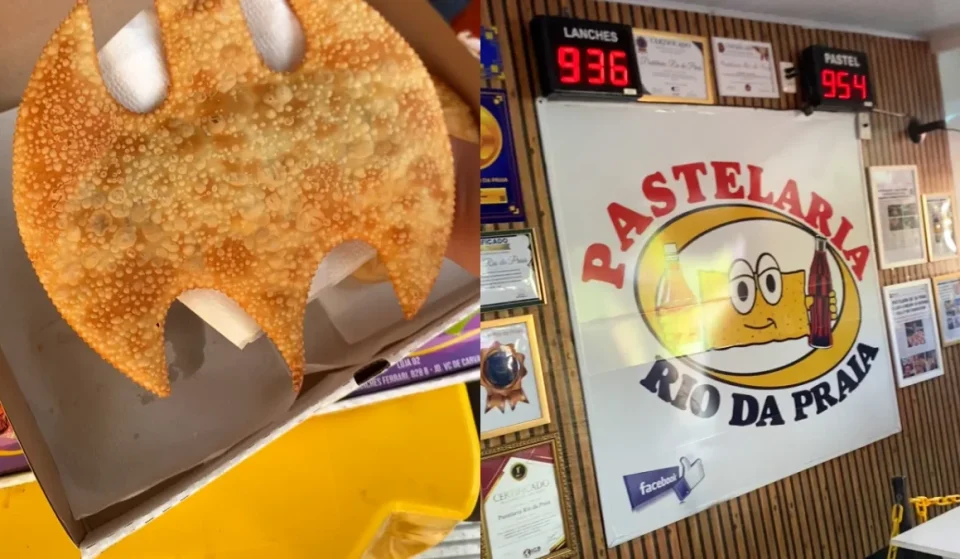 Esta pastelaria no litoral de SP inova com pastéis em formato de dinossauro, chinelo, Batman e muitos outros — são mais de 40 sabores