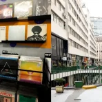 Lojas de vinil na Galeria Nova Barão no centro de SP