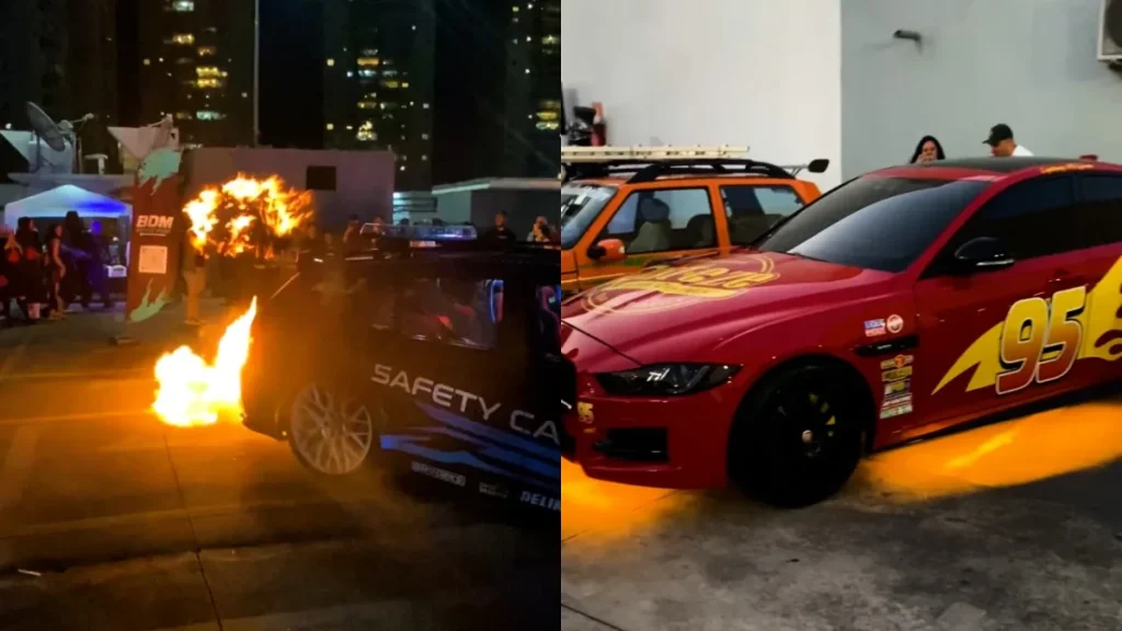Parece cena de filme: eventos de drift com acrobacias e cultura geek viram febre nos shoppings de SP neste semestre