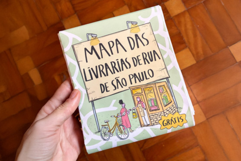 Mapa de Livrarias de Rua de São Paulo