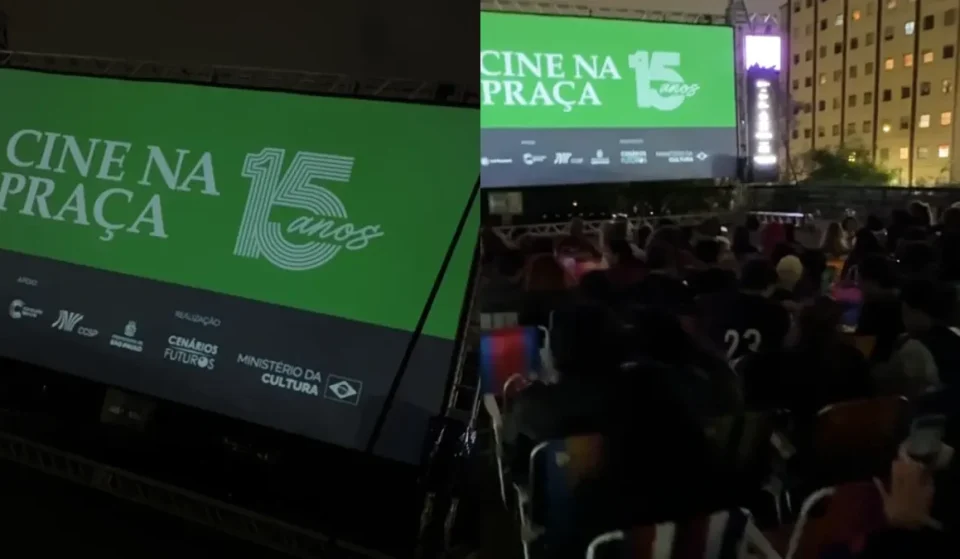 Cinema ao ar livre gratuito de Halloween no CCSP em vídeo