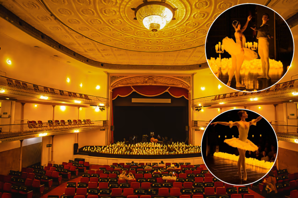 Con solo dos funciones en São Paulo, el Candlelight Ballet reúne a bailarines, un cuarteto de cuerda y obras inmortales de Tchaikovsky en uno de los teatros más bonitos de la capital