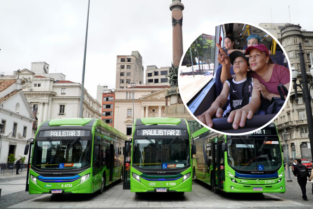 autobuses gratis en São Paulo líneas Paulistar recorrido cultural