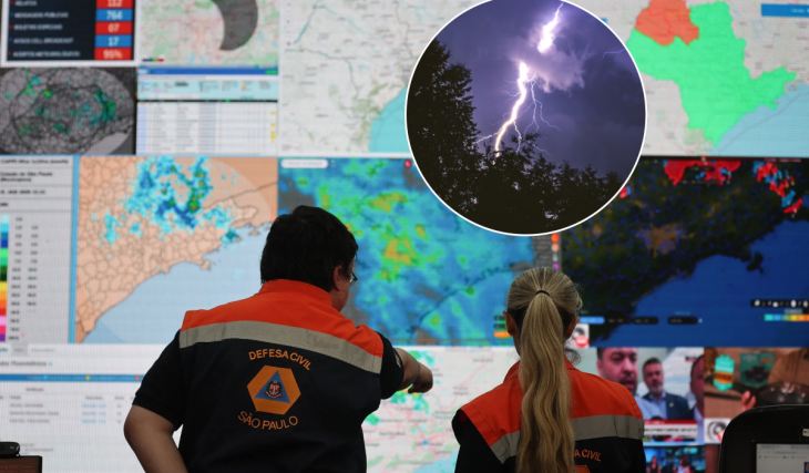 “Prepare a casa”: Defesa Civil alerta para tempestades, solo encharcado e risco de quedas de energia no estado de SP