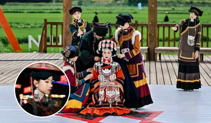 A memória viva da China desembarca em SP em superprodução inédita no Brasil, com 26 artistas da etnia Yi e trajes das montanhas de Liangshan
