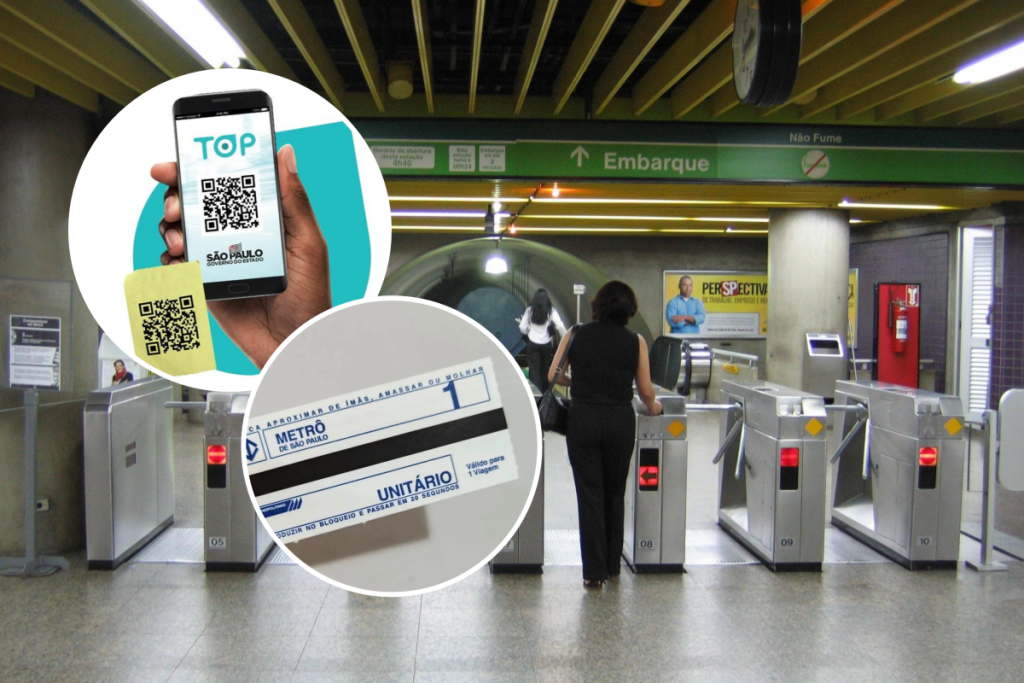 fim do bilhete magnético edmonson metro de sao paulo aceita pix