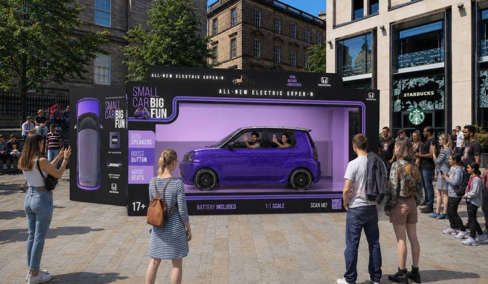 This pop-up by Honda is the perfect addition to the ultimate summer day out in Edinburgh this August