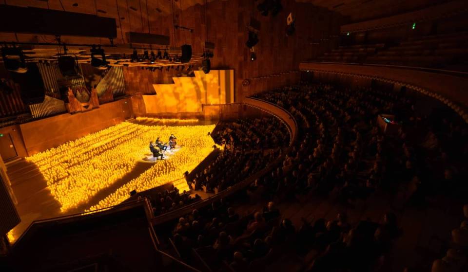 Portland’s historic Old Church Concert Hall is glowing with thousands of candles for the most viral classical music concert series