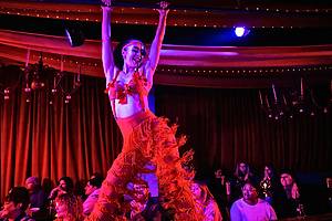 Performers take the stage at Can Can