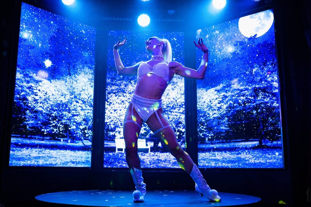 Performers take the stage at Can Can