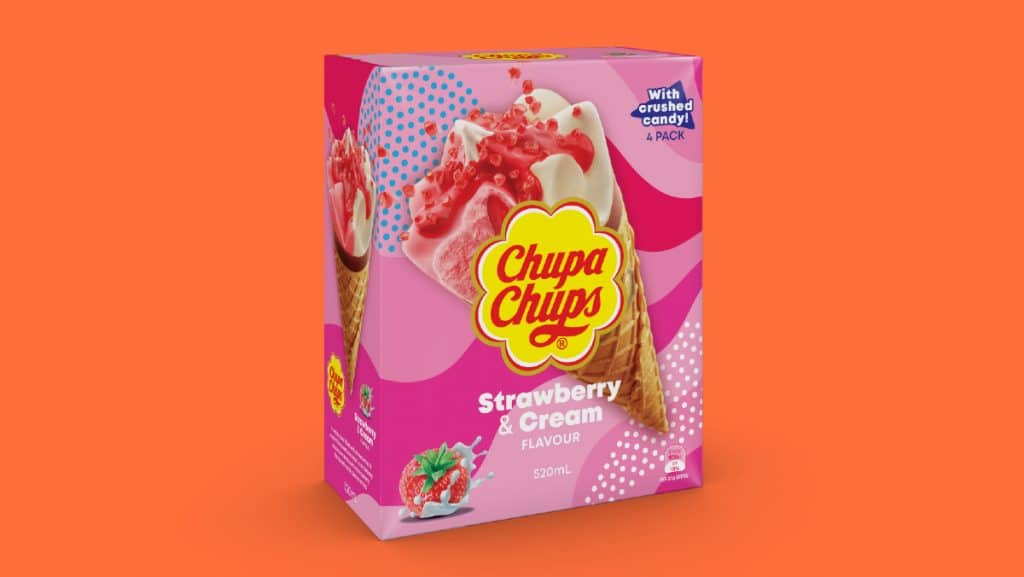 Our Favourite Chupa Chups Flavour Has Been Transformed Into A Drool-Worthy New Ice Cream