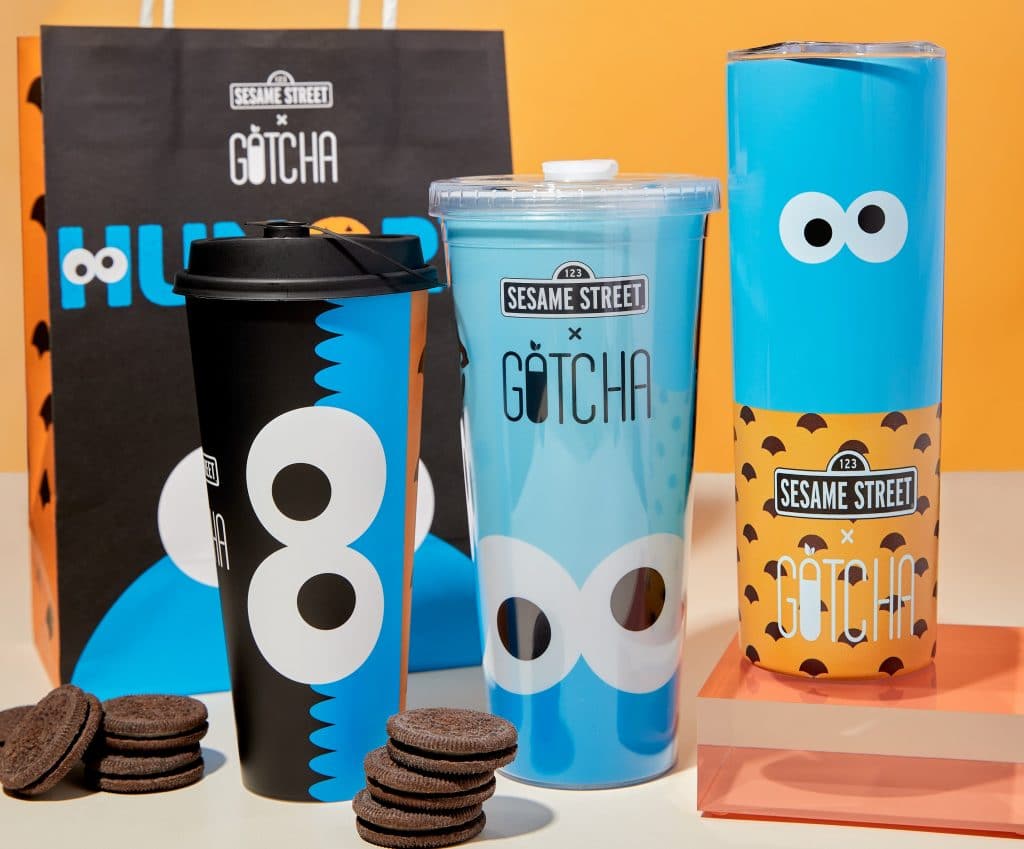 Gotcha Fresh Tea Is Dropping Sesame Street Inspired Bubble Tea Flavours And Merch This Month