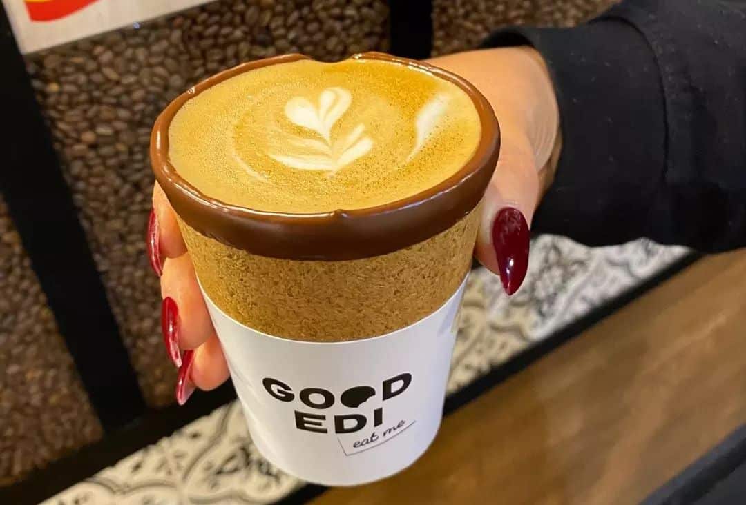 The Coffee Bean Shop Now Stock Edible Coffee Cups Secret Adelaide