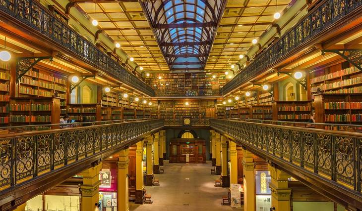 This South Australian Gem Has Just Been Named The Second-Most Beautiful Library In The World