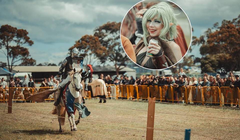An Epic Two-Day Medieval Festival Will Bring Jousting, Knights, Mead, And Merriment To Adelaide’s CBD Over The Easter Weekend