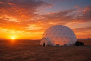 Only 999 passes are available for a rare three-day electronic music and space science festival in the New Mexico desert