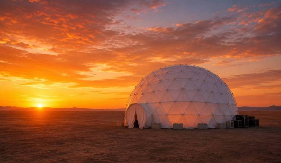 Only 999 passes are available for a rare three-day electronic music and space science festival in the New Mexico desert