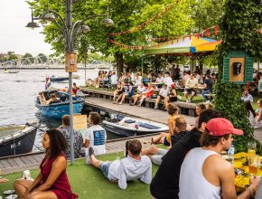 6 Fantastic Waterside Terraces In Amsterdam For Drinks With A View