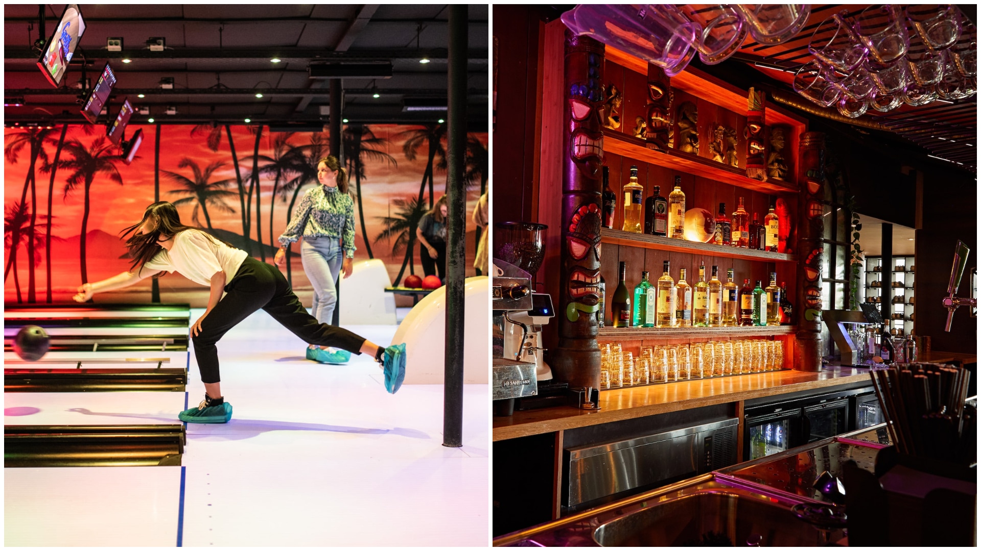 Aloha Bowling & Restaurant Is Perfect For Mates Dates